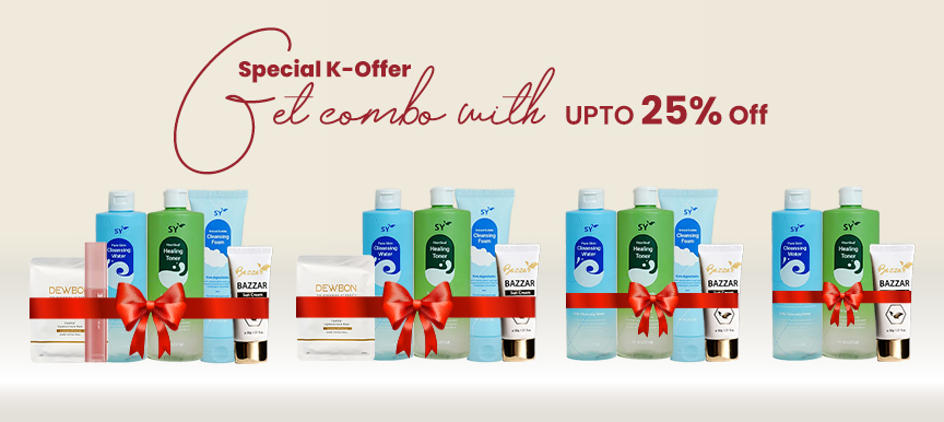 New Launch Alert! SY Bazzar’s Korean Facial Combo – Now at Flat 25% Off!